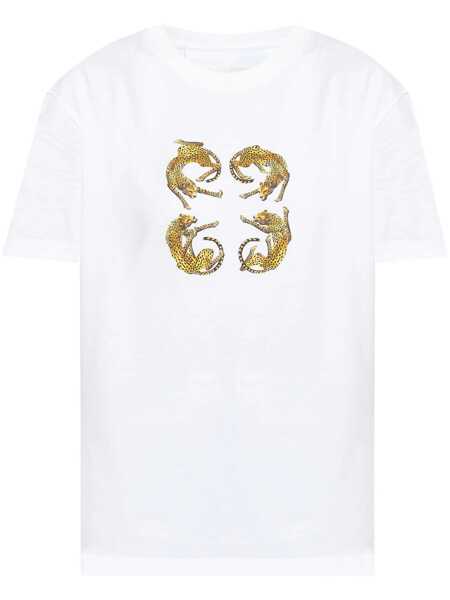 Tricouri Givenchy Givenchy T-Shirt WHITE Femei (BM 16837664) 1
