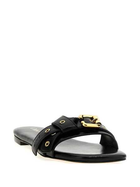 Sandale Chloe Chlo Mae Slides Black Femei (BM 16838438) 2