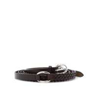 Curele Orciani Woven Leather Belt Femei