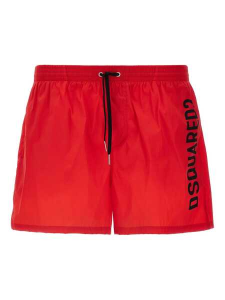 Sorturi de baie DSQUARED2 DSQUARED2 Midi Boxer Shorts RED Barbati (BM 16839062) 1