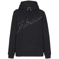 Bluze de trening Balmain Velvet Logo Hoodie Barbati