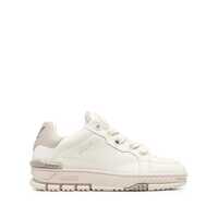 Sneakers 'Area Haze' Beige Low Top Sneakers With Laminated Leather In Leather Blend Woman Femei