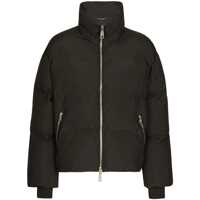 Paltoane Dolce & Gabbana Black Down Jacket Femei