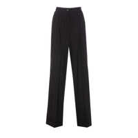 Pantaloni scurti Dolce & Gabbana Pinstripe Wool Trousers Femei