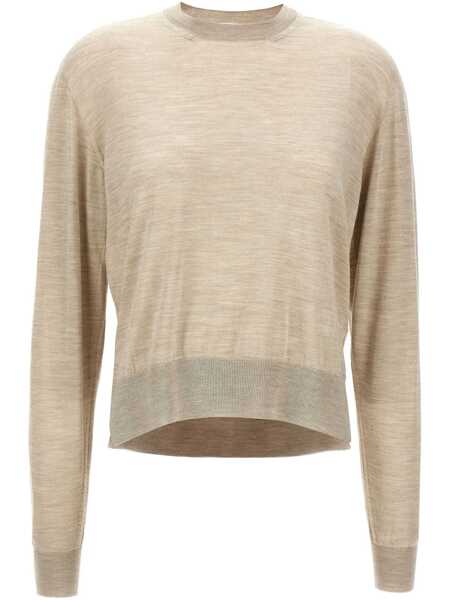 Pulovere Jil Sander Jil Sander Asymmetrical Mesh Beige Femei (BM 16841756) 1