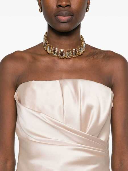 Rochii Alberta Ferretti Alberta Ferretti Mikado Longuette Dress Beige Femei (BM 16841825) 5