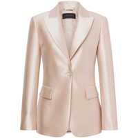 Sacouri Alberta Ferretti Mikado Blazer Clothing Femei