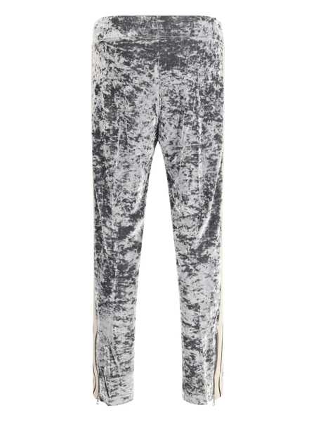 Pantaloni casual Moncler Genius Moncler Genius 8 Moncler X Palm Angels - Chenille Trousers GREY Femei (BM 16842176) 2