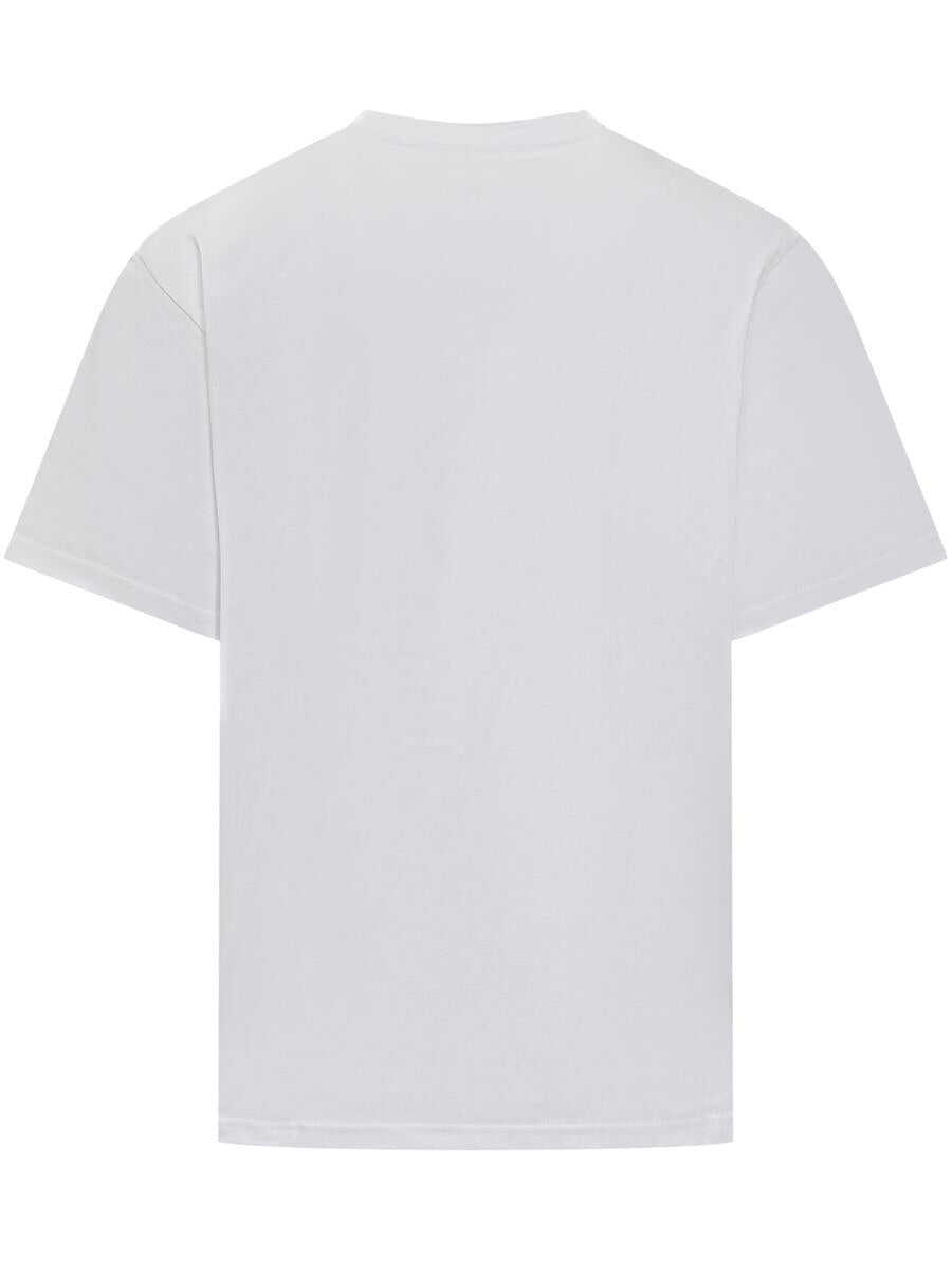 Tricouri JW Anderson JW Anderson Anchor Embroid T-Shirt WHITE Barbati (BM 16842482) 2