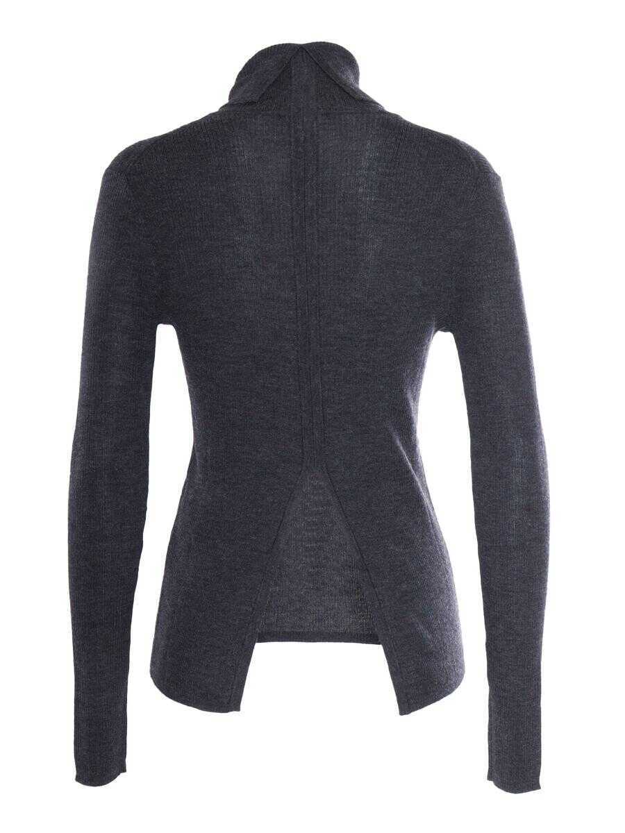 Pulovere P.A.R.O.S.H. P.A.R.O.S.H. Girocoll GRAY Femei (BM 16842956) 2