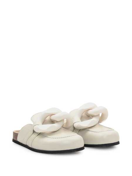 Mocasini JW Anderson JW Anderson Loafer With Chain WHITE Femei (BM 16842959) 2