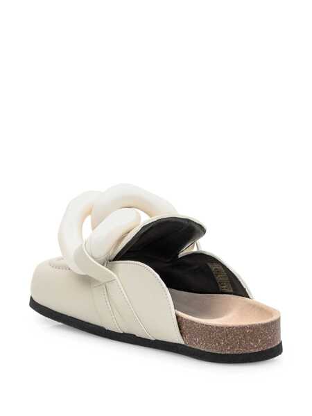 Mocasini JW Anderson JW Anderson Loafer With Chain WHITE Femei (BM 16842959) 3