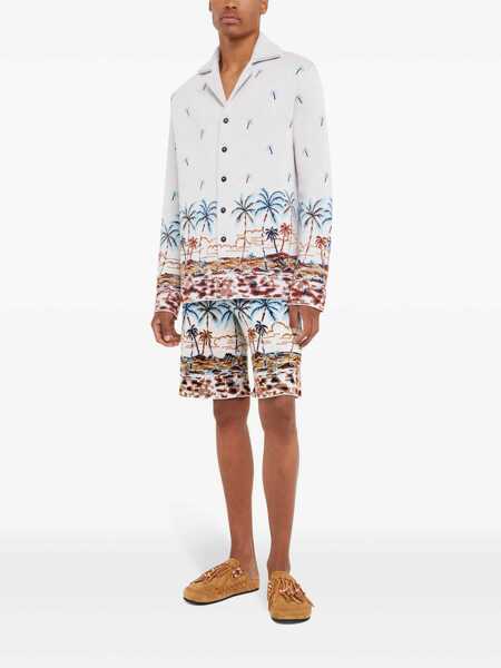 Pantaloni ALANUI Alanui Bermuda The Tale Beige Barbati (BM 16843019) 2