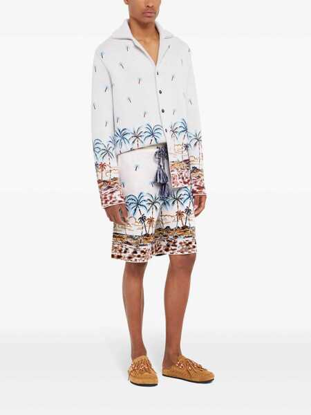 Pantaloni ALANUI Alanui Bermuda The Tale Beige Barbati (BM 16843019) 4