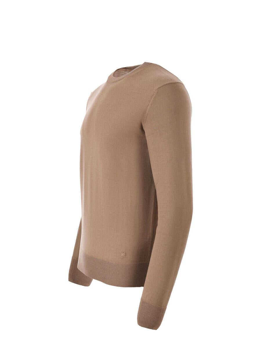 Pulovere Manuel Ritz Manuel Ritz  Sweater Brown Barbati (BM 16843463) 2