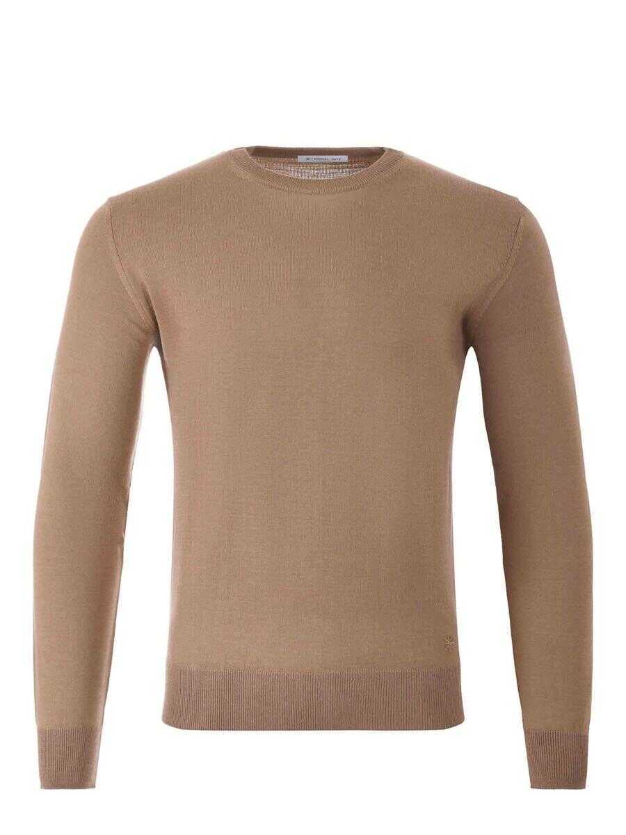 Pulovere Manuel Ritz Manuel Ritz  Sweater Brown Barbati (BM 16843463) 1