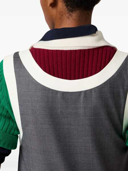 Rochii Miu Miu Miu Miu Grisaille Mini Dress ARDESIA Femei (BM 16843778) 4