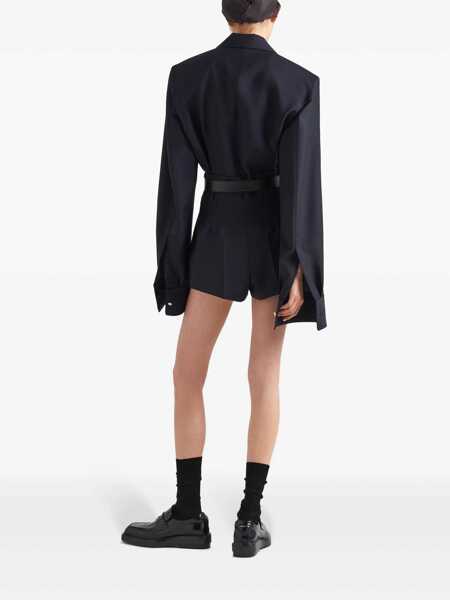 Sacouri Prada Prada Wool And Mohair Blazer BLUE Femei (BM 16845260) 3