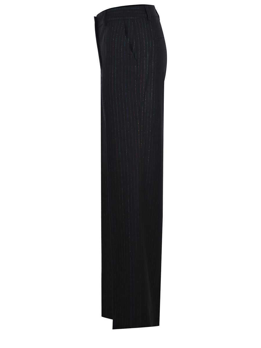 Pantaloni casual Manuel Ritz Manuel Ritz  Trousers Black Femei (BM 16845338) 2