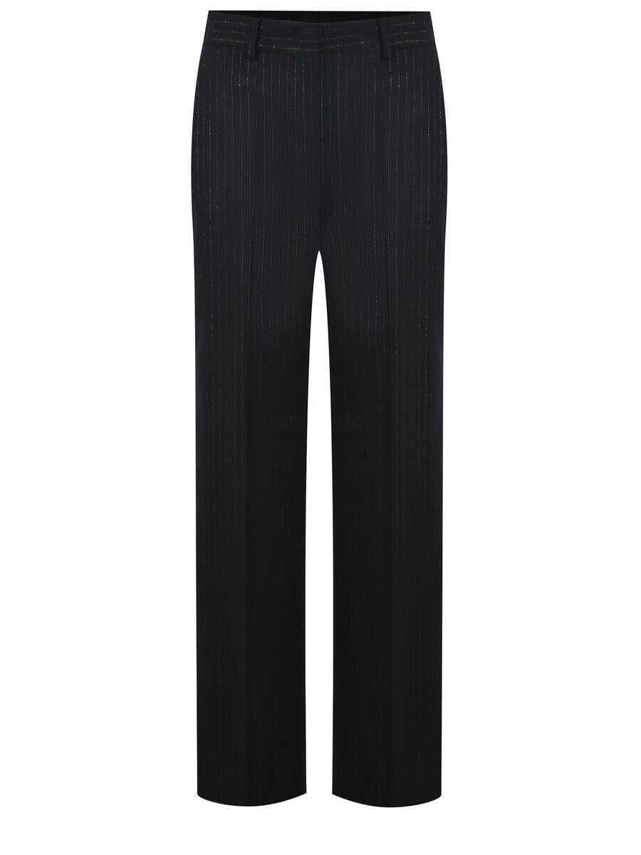 Pantaloni casual Manuel Ritz Manuel Ritz  Trousers Black Femei (BM 16845338) 1