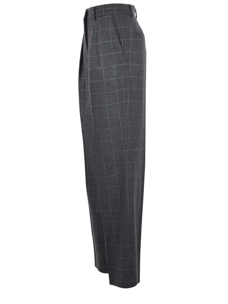 Pantaloni casual Manuel Ritz Manuel Ritz  Trousers Grey Femei (BM 16845344) 2