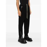 Pantaloni Rick Owens pentru Barbati - Pantaloni Rick Owens Black Track Pants With Oversized Drawstring In Wool Man Black Barbati (BM 16846385) - B-mall.ro