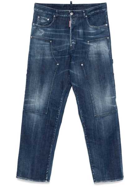 Pantaloni DSQUARED2 DSQUARED2 Carpenter Jeans NAVY BLUE Barbati (BM 16846967) 1