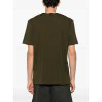 Tricouri DSQUARED2 pentru Barbati - Tricouri DSQUARED2 Green Crew-Neck T-Shirt With Logo On The Front In Cotton Man GREEN Barbati (BM 16847069) - B-mall.ro
