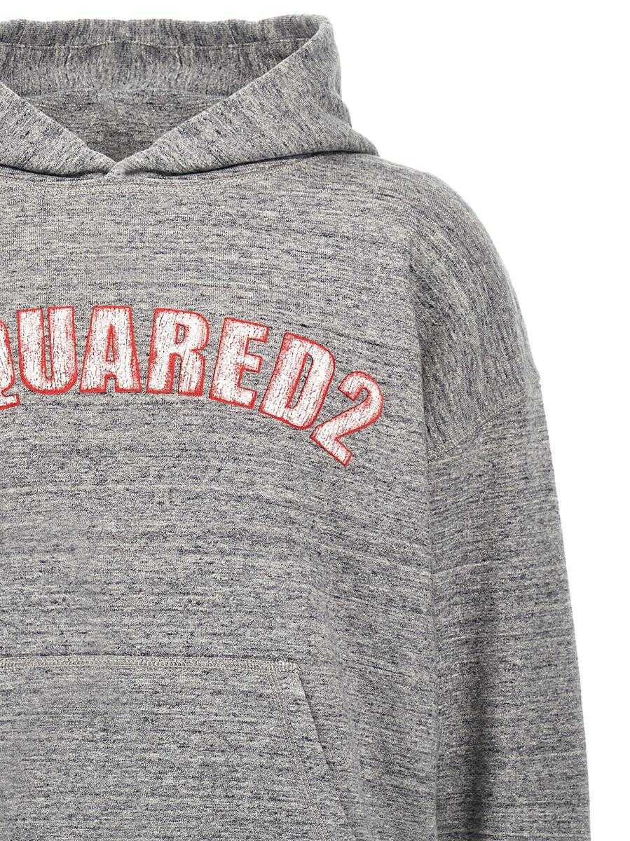 Bluze de trening DSQUARED2 DSQUARED2 Nyc Fit Hoodie GRAY Barbati (BM 16847102) 3