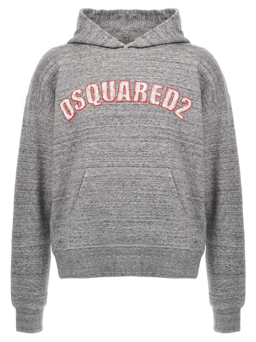 Bluze de trening DSQUARED2 DSQUARED2 Nyc Fit Hoodie GRAY Barbati (BM 16847102) 1