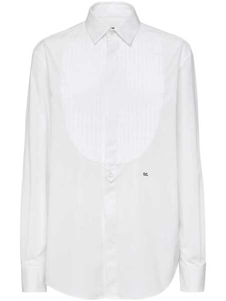 Camasi DSQUARED2 DSQUARED2 Tuxedo Shirt WHITE Femei (BM 16847402) 1