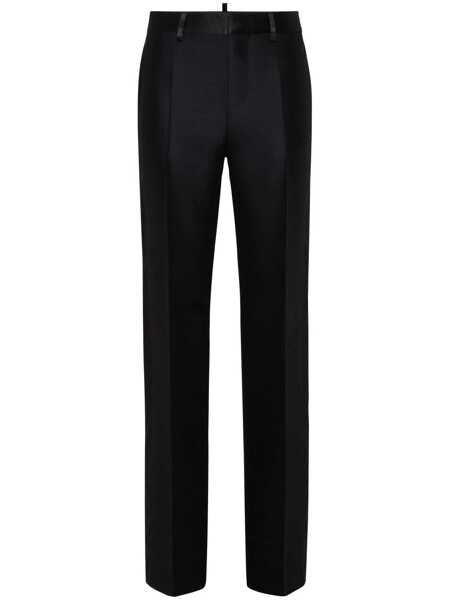 Pantaloni casual DSQUARED2 DSQUARED2 Daisy Tux Pants Black Femei (BM 16847417) 1
