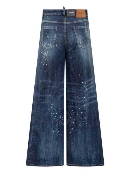 Blugi DSQUARED2 DSQUARED2 Traveller Jeans BLUE Femei (BM 16847426) 2