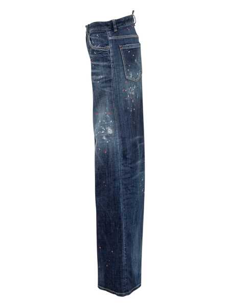 Blugi DSQUARED2 DSQUARED2 Traveller Jeans BLUE Femei (BM 16847426) 3