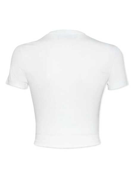 Tricouri DSQUARED2 DSQUARED2 D2 Icon-Print T-Shirt WHITE Femei (BM 16847498) 2