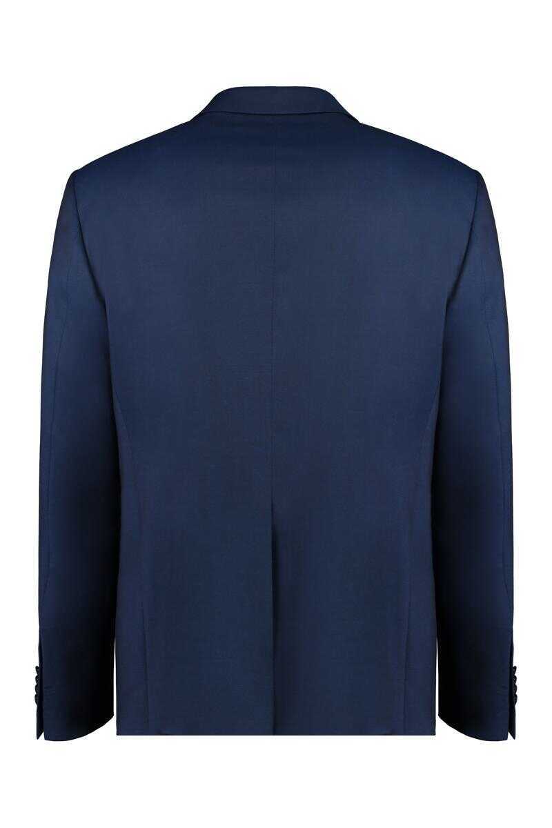 Costume Tagliatore Tagliatore Wool Three-Pieces Suit BLUE Barbati (BM 16847825) 3
