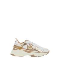 Sneakers Multicolor Sneakers With Logo Embroidery On The Side And Logo Patch On The Heel In Leather And Mesh Woman Femei
