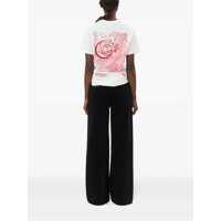 Tricouri Ganni Dama - Tricouri Ganni Ganni Celestial Poster T-Shirt WHITE Femei (BM 16848467) - B-mall.ro