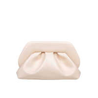 Genti mini Themoirè Vegan Pu Clutch Bag Femei