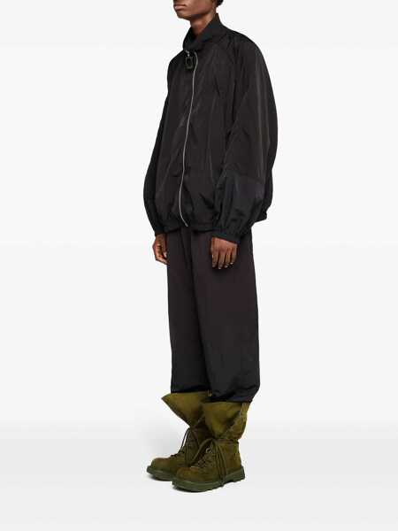 Pantaloni JW Anderson JW Anderson High Weist Wide Leg Pants Black Barbati (BM 16848608) 2