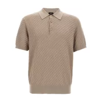 Camasi Brioni Knitted Polo Shirt Barbati