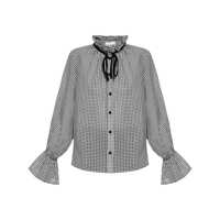 Camasi Ganni Vichy Shirt Femei