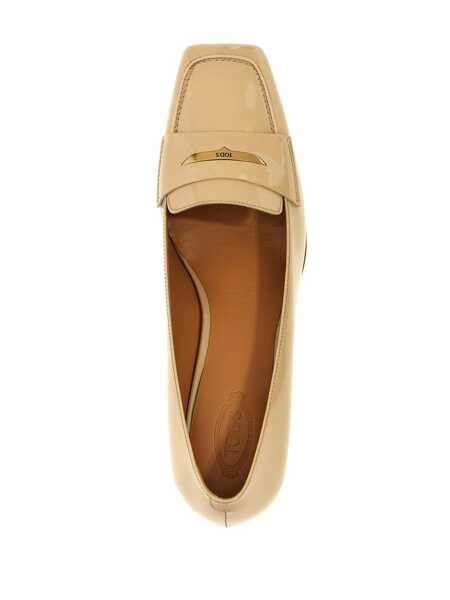 Pantofi cu toc TODS TodS Patent Leather Pumps Beige Femei (BM 16850093) 4