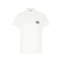 Tricouri Polo Valentino Garavani Vlogo Signature Cotton Polo Shirt Barbati