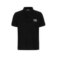 Tricouri Polo Valentino Garavani Vlogo Signature Cotton Polo Shirt Barbati