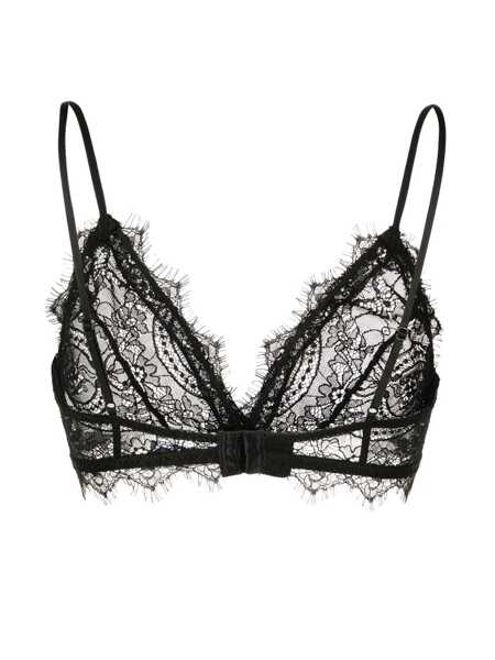 Sutiene ANINE BING Anine Bing Lace Bra With Trim  Black Black Femei (BM 16851569) 2