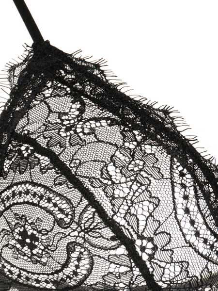 Sutiene ANINE BING Anine Bing Lace Bra With Trim  Black Black Femei (BM 16851569) 3