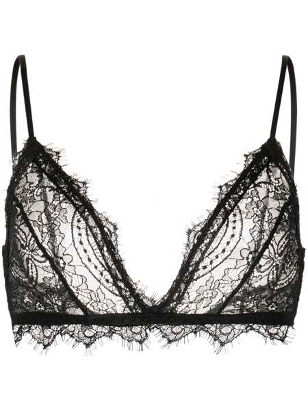 Sutiene ANINE BING Anine Bing Lace Bra With Trim  Black Black Femei (BM 16851569) 1