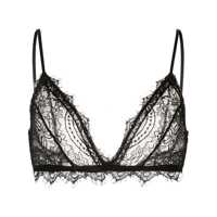 Sutiene Anine Bing Lace Bra With Trim Black Femei