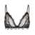 ANINE BING Anine Bing Lace Bra With Trim  Black Black